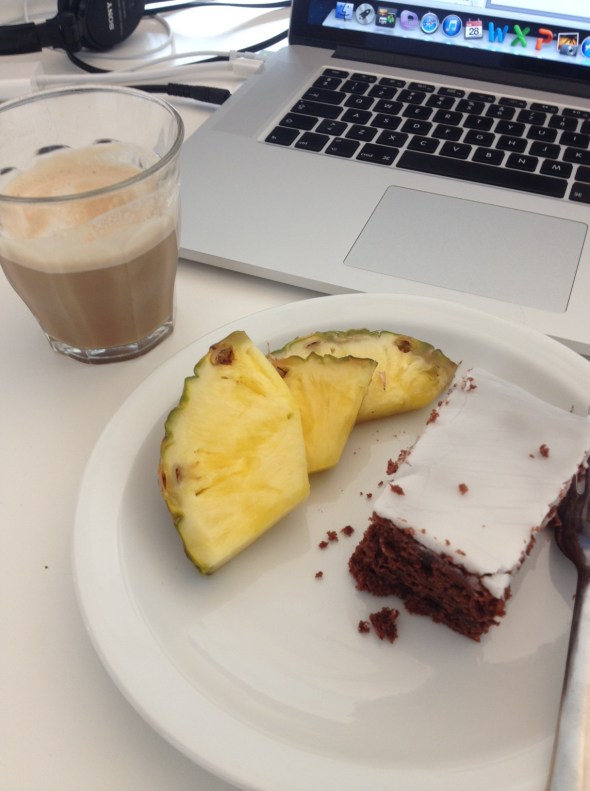 Twice weekly cake, plus free coffee!