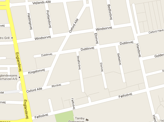 A small selection of the great street names on Amager