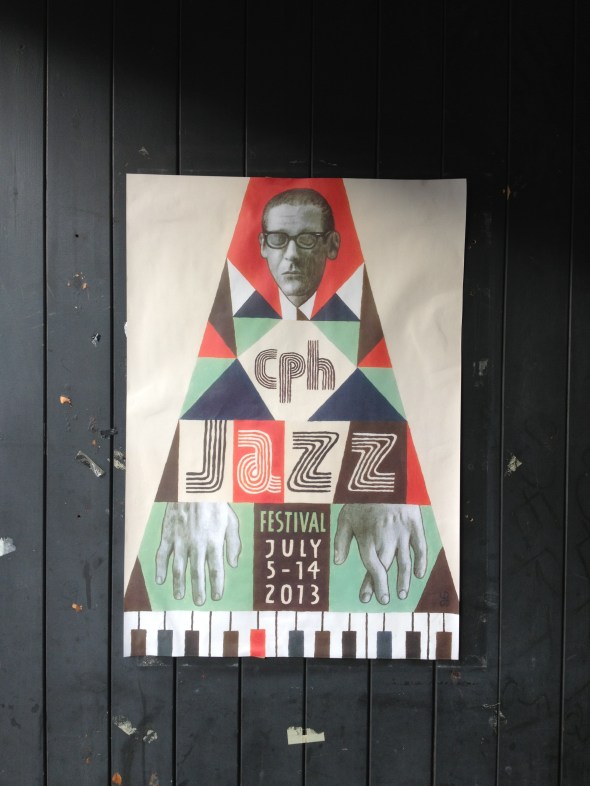 2013 poster for CPH Jazz Festival